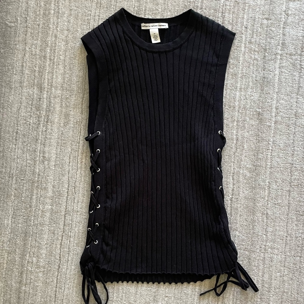 Cotton by autumn cashmere tank top